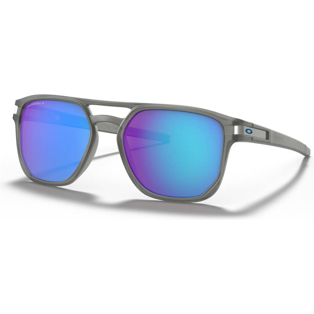 Oakley gafas deportivas Latch Beta Mtt Gry Ink w/ PRIZM Sph Pol vista frontal