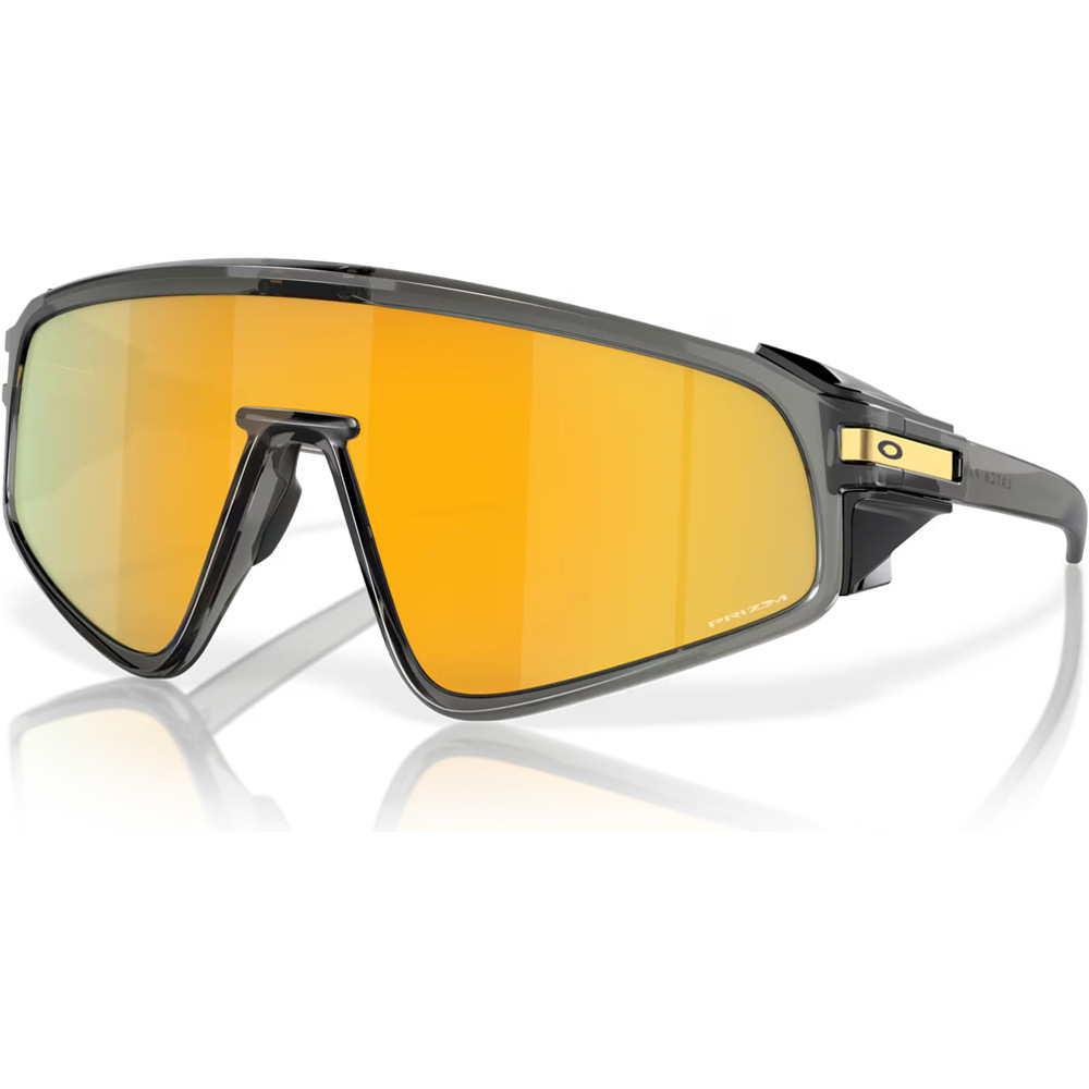 Oakley gafas deportivas Latch Panel GrySmk w/ Prizm 24K vista frontal