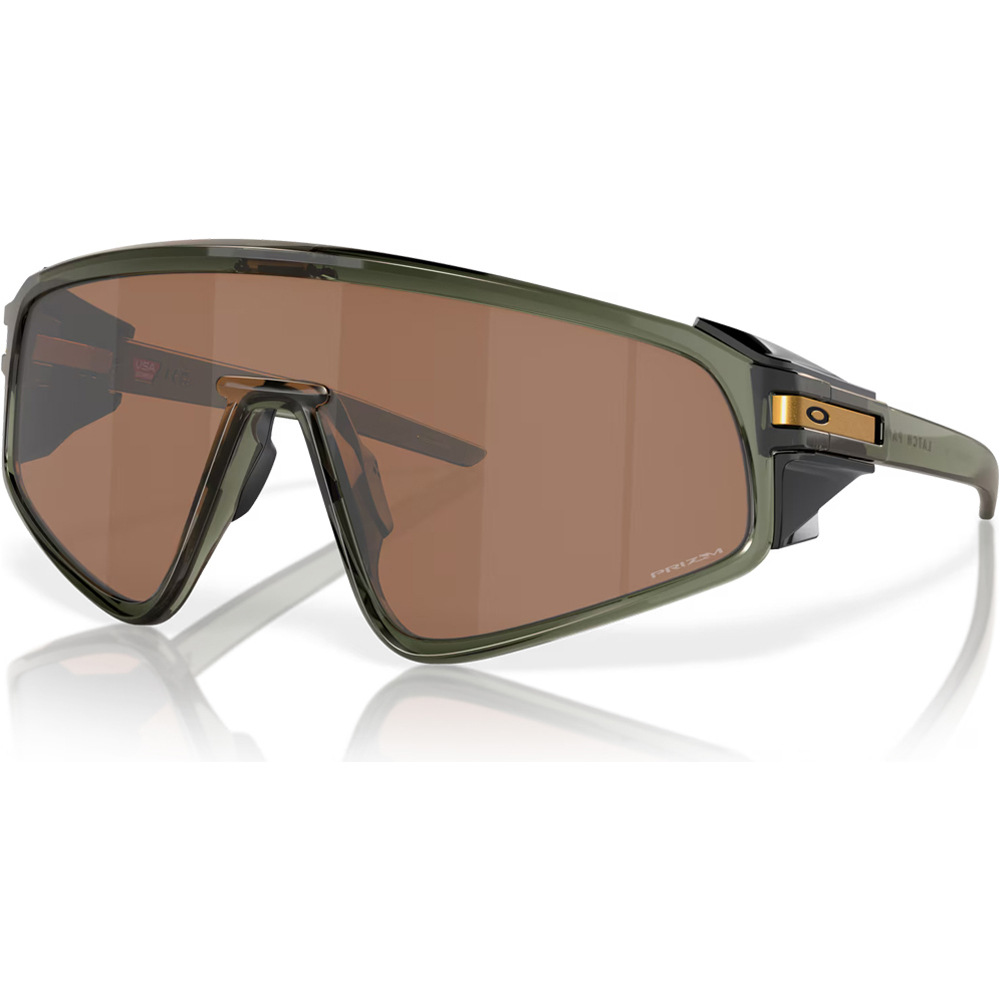 Oakley gafas deportivas Latch Panel OlvInk w/ Prizm Tng vista frontal