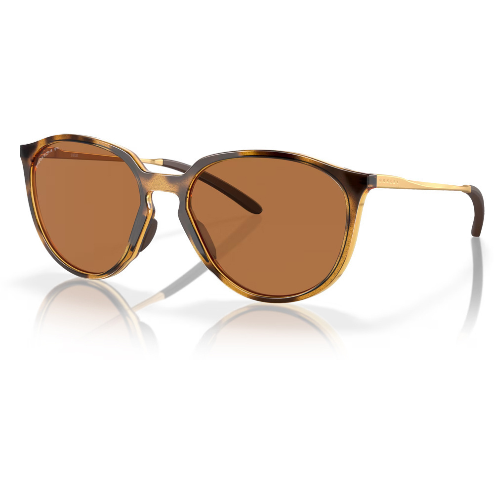 Oakley gafas deportivas Sielo Brn Tort w/ Prizm Brnz Pol vista frontal