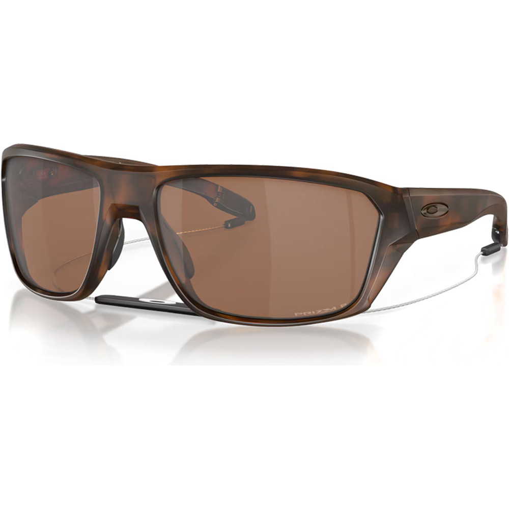 Oakley gafas deportivas Split Shot MtBrnTort w/ PRIZM Tngstn Pol vista frontal