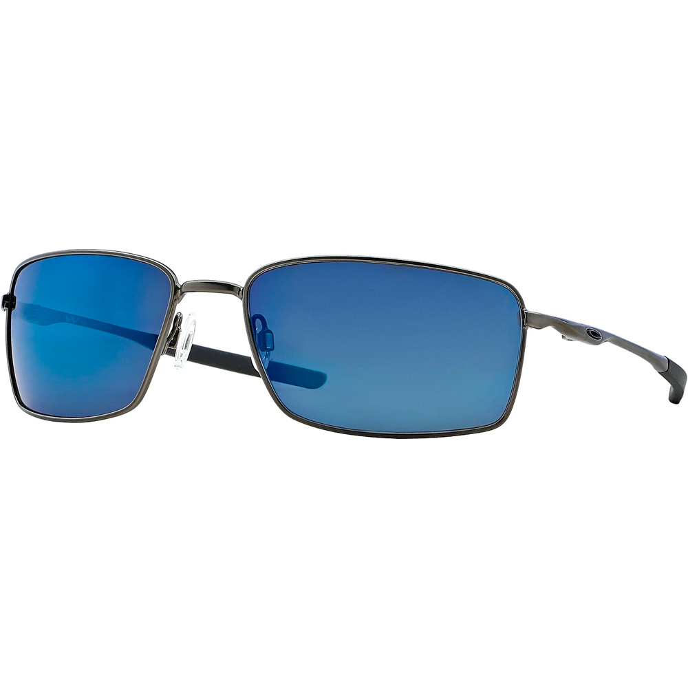 Oakley gafas deportivas Square Wire Cement w/ Ice Iridium vista frontal