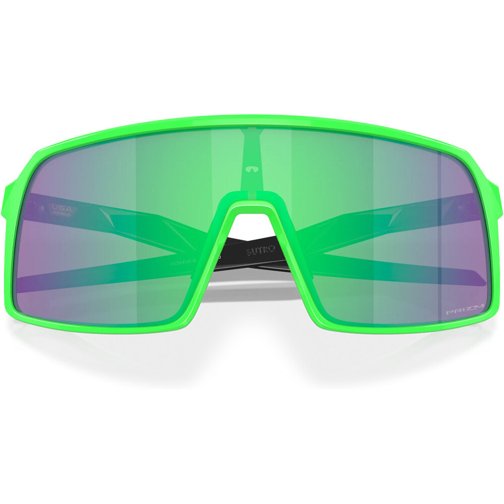 Oakley gafas deportivas Sutro 80s Green/MttBlk w/Prizm Jade 02