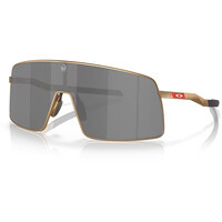 Oakley gafas deportivas Sutro Ti PM Gold w/ Prizm Black vista frontal
