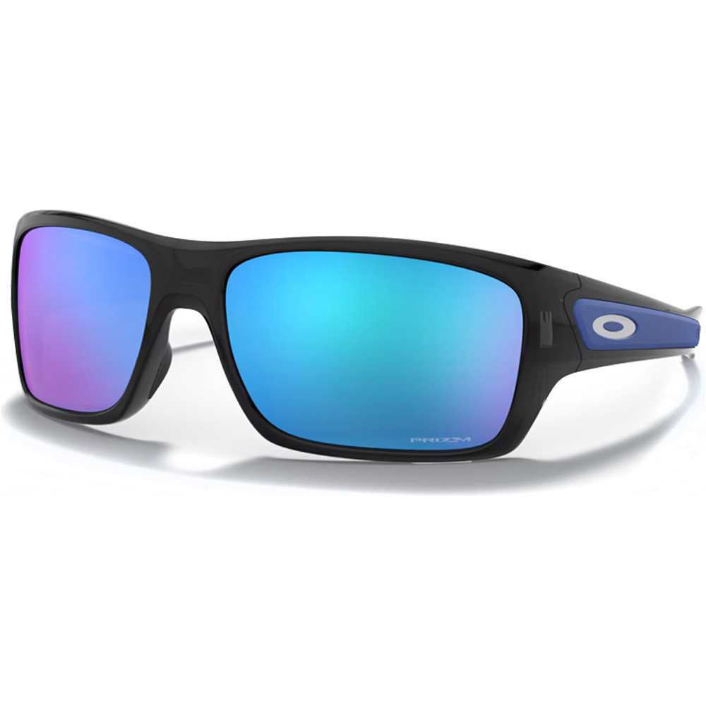 Oakley gafas deportivas Turbine Black Ink w/ PRIZM Sapph vista frontal