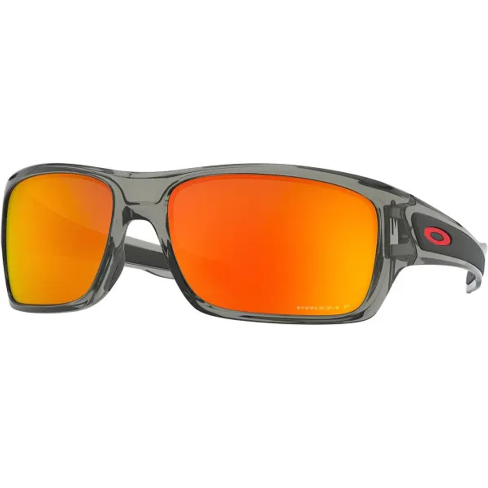 Oakley gafas deportivas Turbine Grey Ink w/ PRIZM Ruby Pol vista frontal