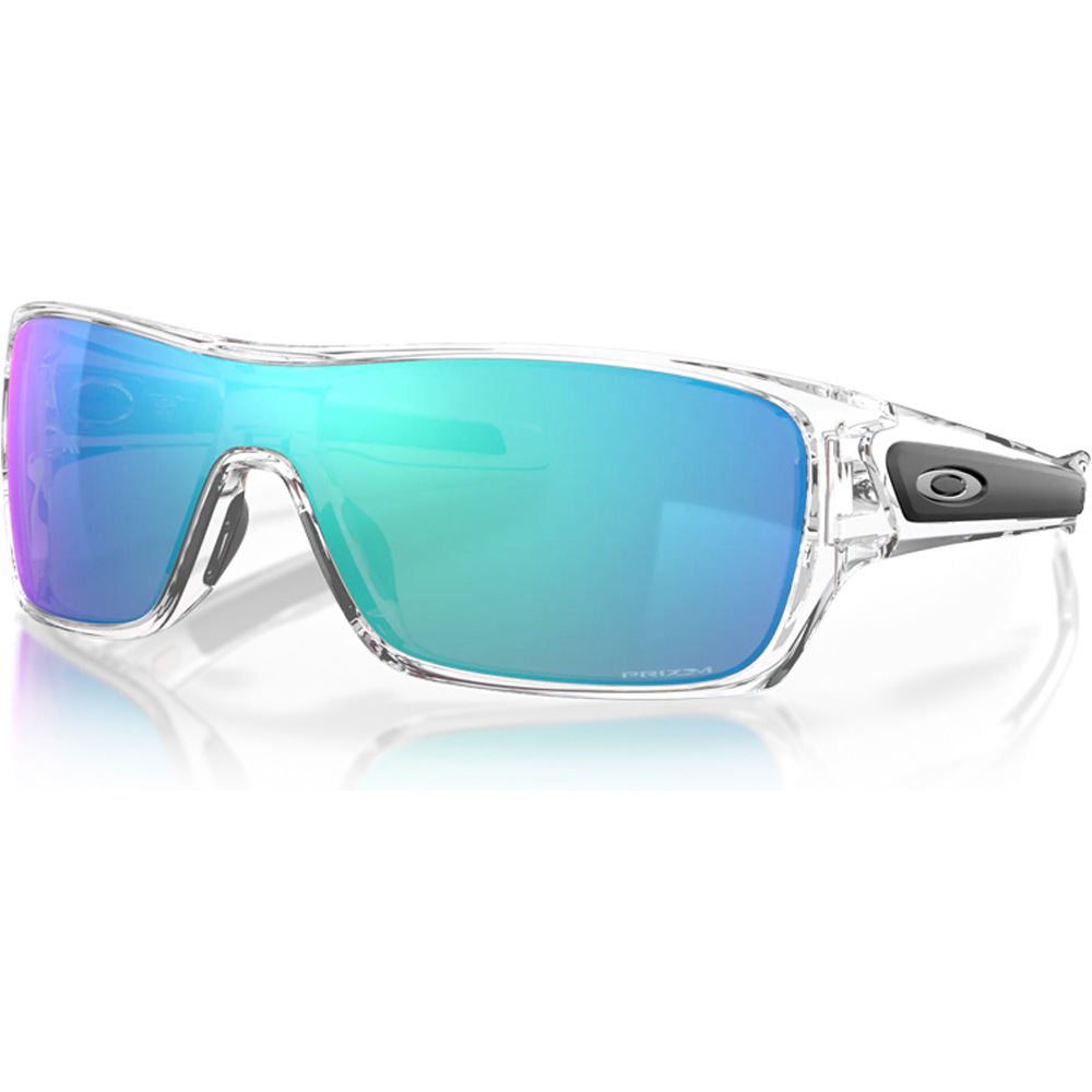 Oakley gafas deportivas Turbine Rotor Pol Clr w/ Prizm Sapphire vista frontal