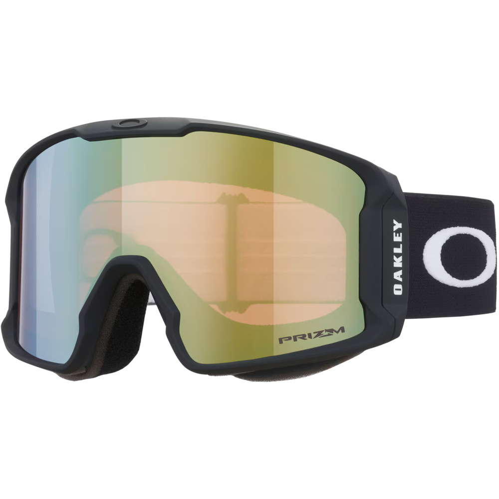 Oakley gafas ventisca Line Miner L Matte Blck w Przm Sage Gold vista frontal