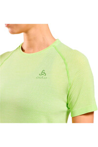 Odlo camiseta entrenamiento manga corta mujer ESSENTIAL SEAMLESS vista detalle