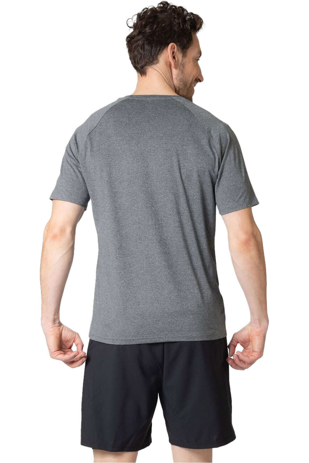 Odlo camiseta fitness hombre T-shirt crew neck s/s ACTIVE 365 vista trasera