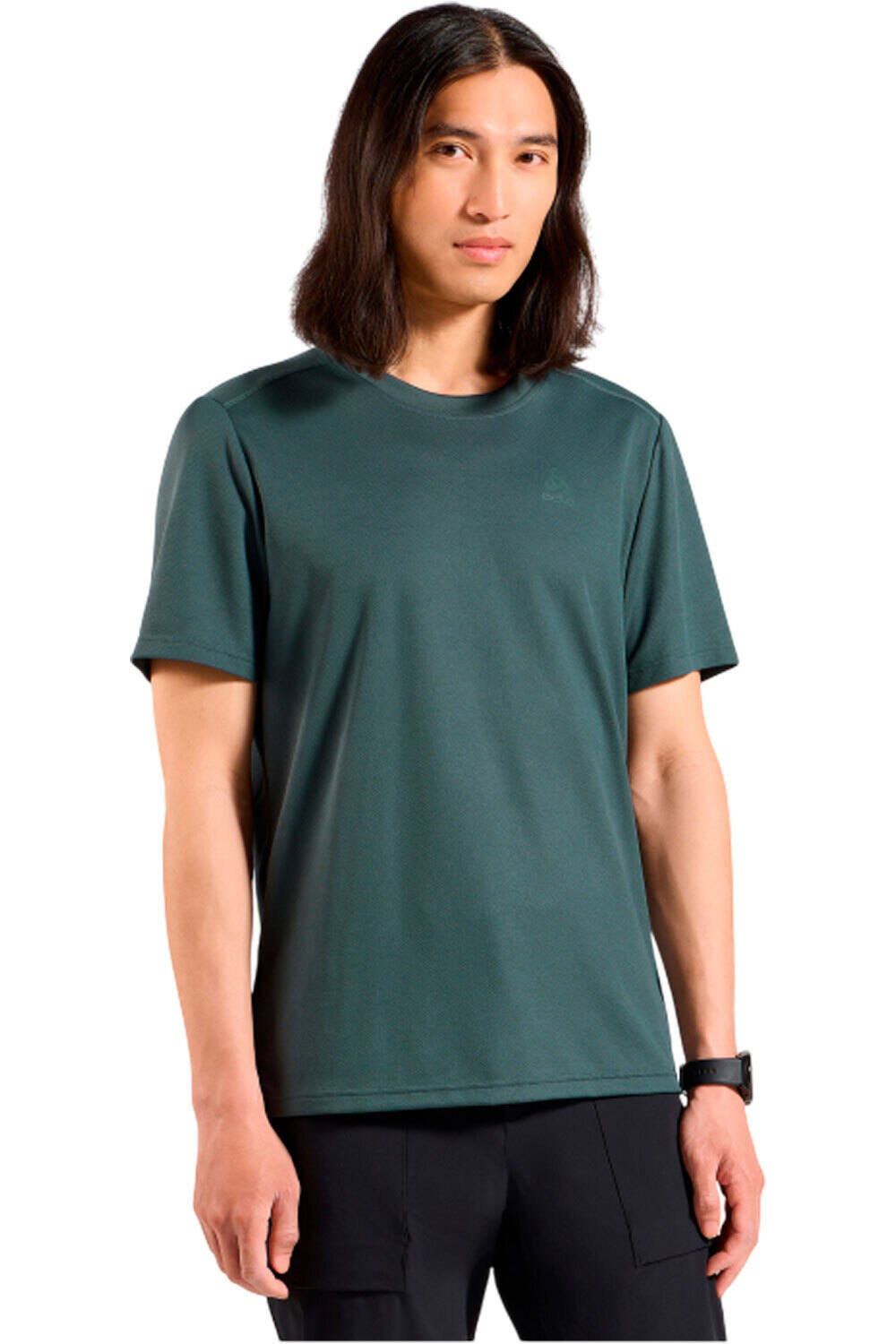 Odlo camiseta montaña manga corta hombre F-DRY vista frontal