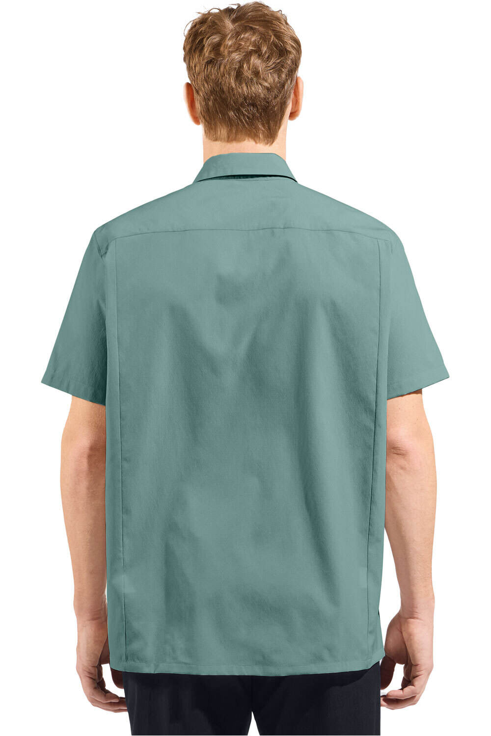 Odlo camiseta montaña manga corta hombre Shirt s/s ESSENTIAL vista trasera