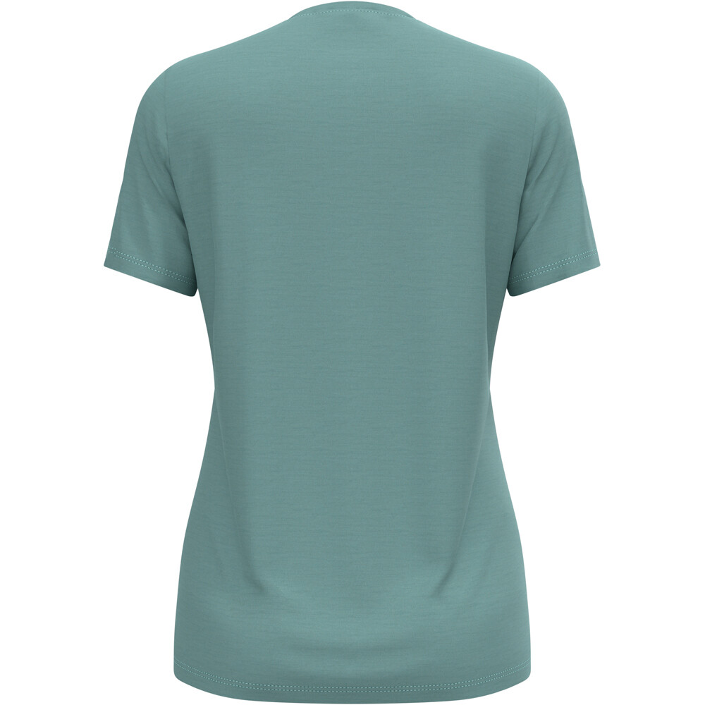 Odlo camiseta montaña manga corta mujer ASCENT MERINO 160 TREE LOGO 03