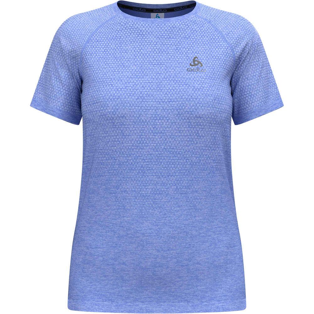 Odlo camiseta montaña manga corta mujer ESSENTIAL SEAMLESS vista detalle