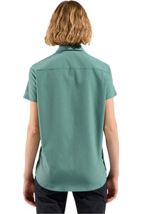 Odlo camiseta montaña manga corta mujer Shirt s/s ESSENTIAL vista trasera