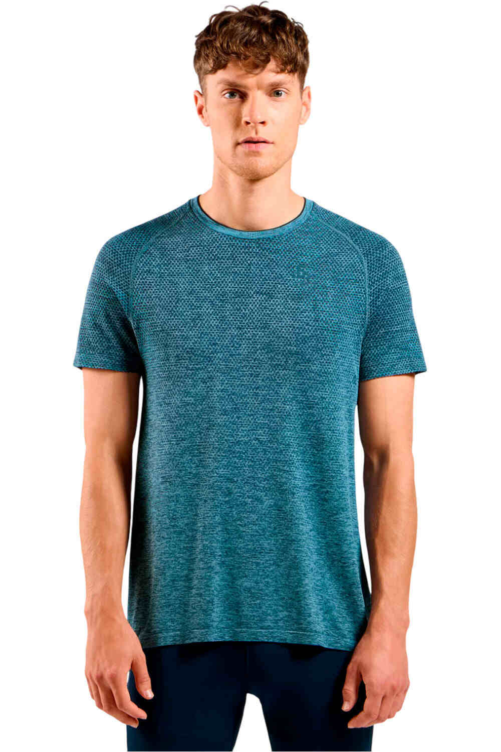 Odlo camiseta técnica manga corta hombre ESSENTIAL SEAMLESS vista frontal