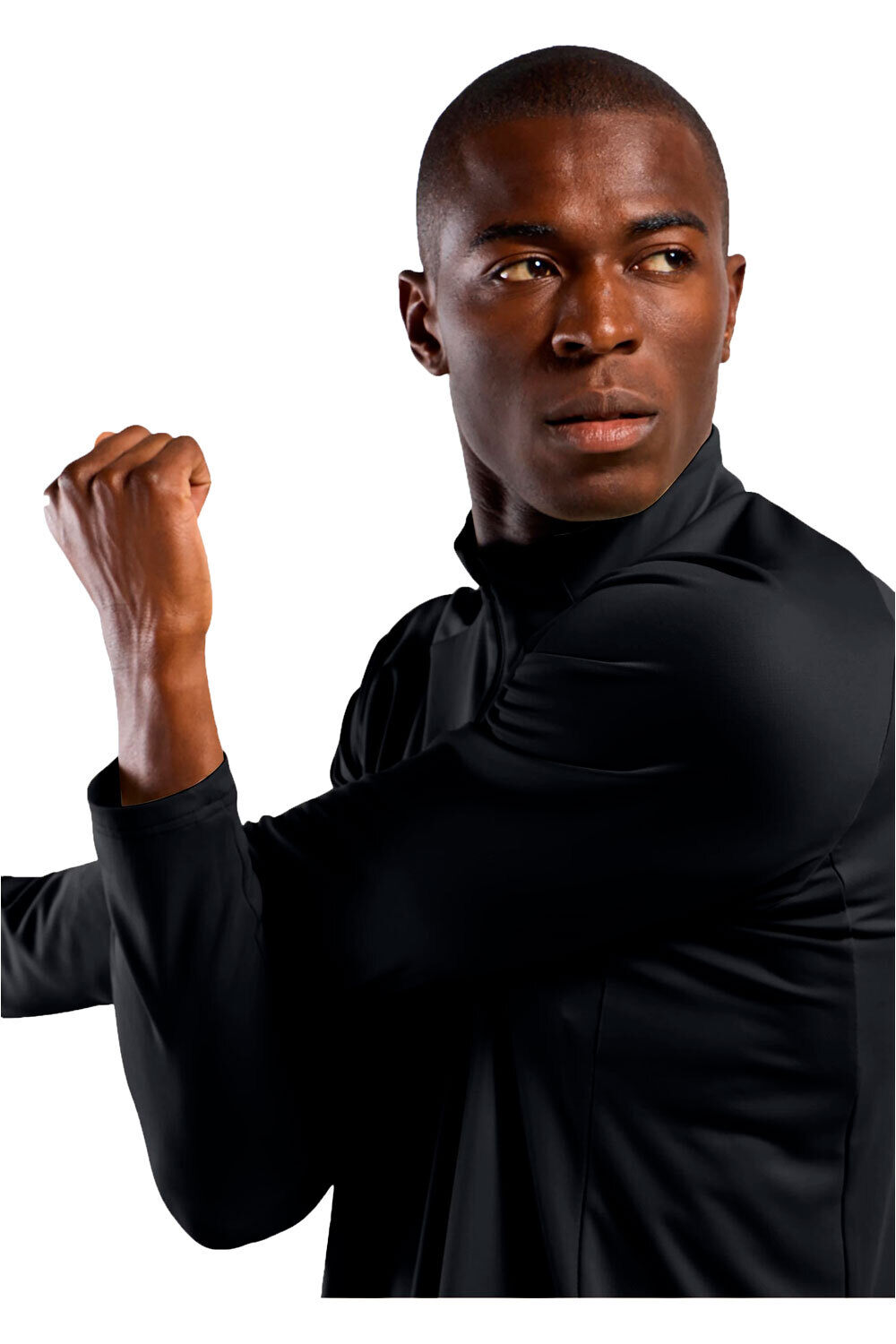 Odlo camiseta técnica manga larga hombre ESSENTIAL 1/2 ZIP vista detalle