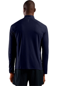 Odlo camiseta técnica manga larga hombre ESSENTIAL 1/2 ZIP vista trasera