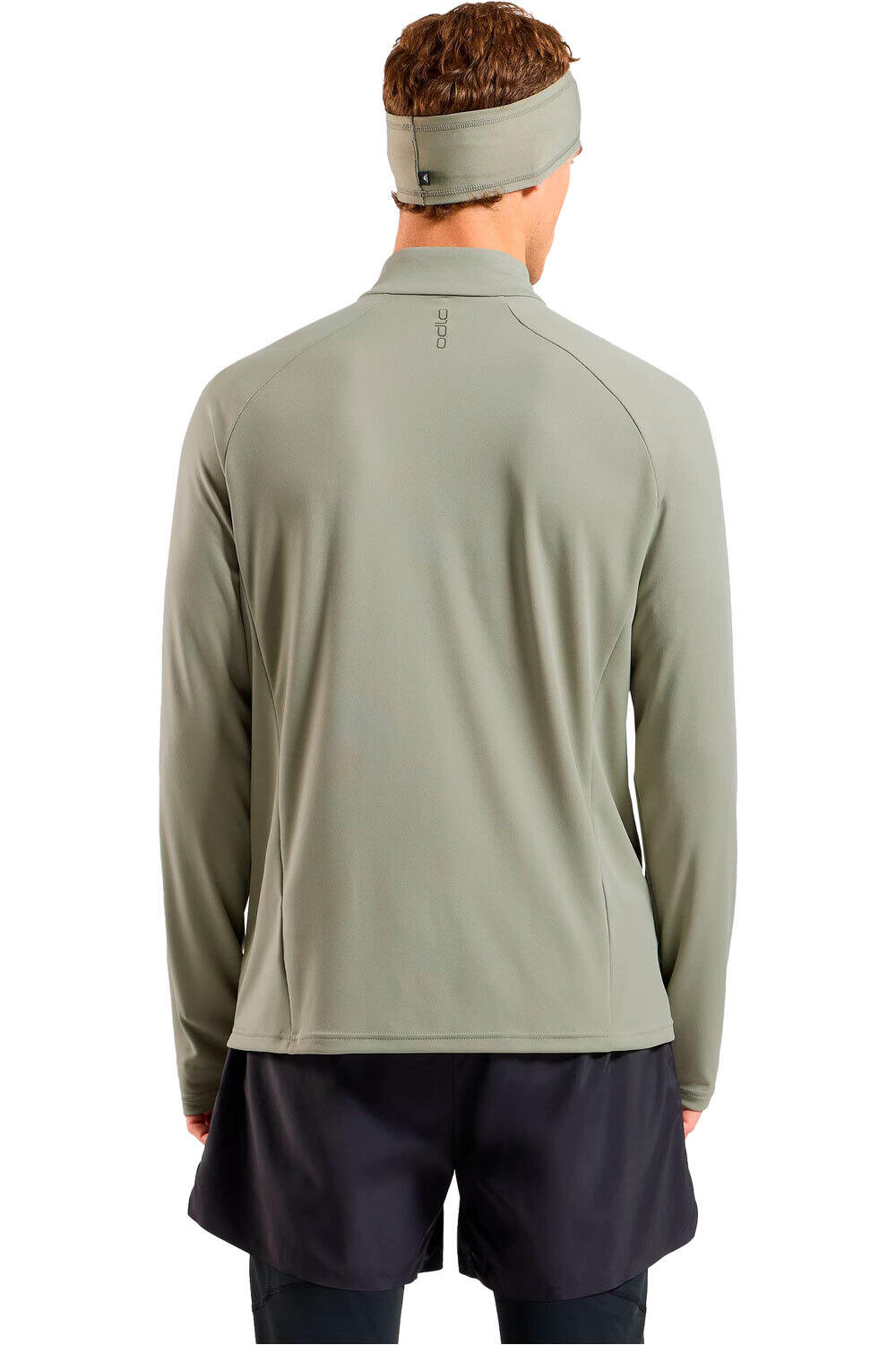 Odlo camiseta técnica manga larga hombre ESSENTIAL CERAMIWARM vista trasera