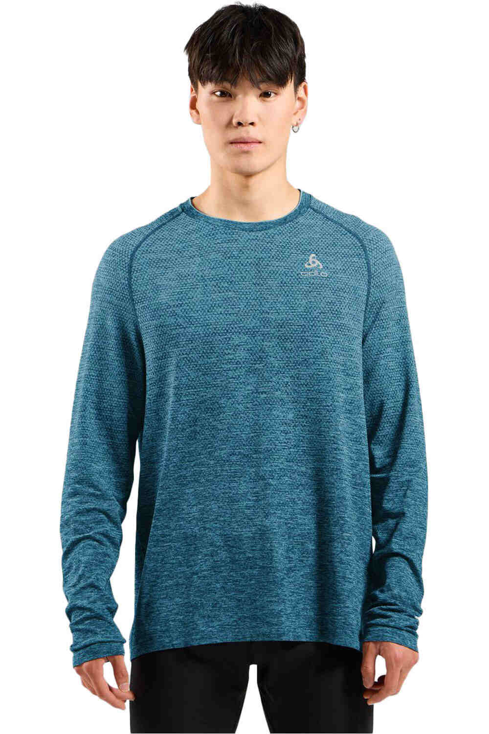 Odlo camiseta técnica manga larga hombre ESSENTIAL SEAMLESS vista frontal