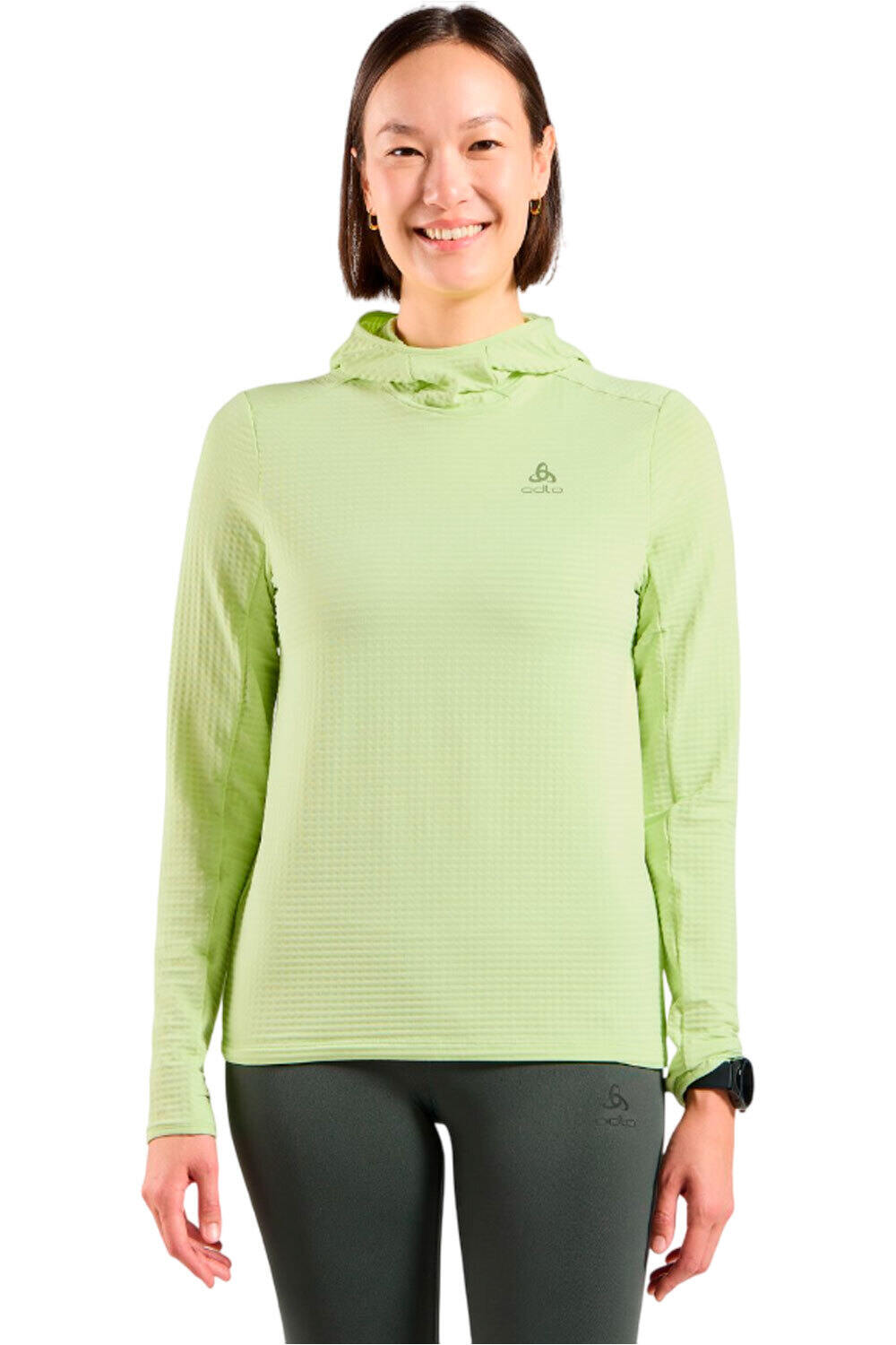 Odlo camiseta técnica manga larga mujer ESSENTIAL THERMAL vista frontal