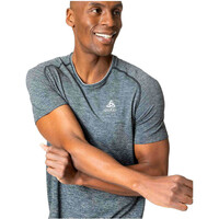 Odlo camiseta térmica manga corta hombre T-shirt crew neck s/s ESSENTIAL SEAMLESS vista detalle