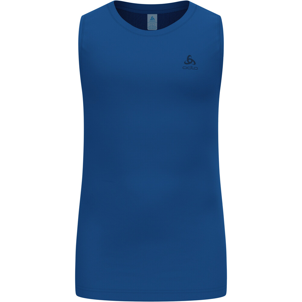 Odlo camiseta térmica sin mangas hombre BL TOP crew neck singlet ACTIVE F-DRY LI vista detalle