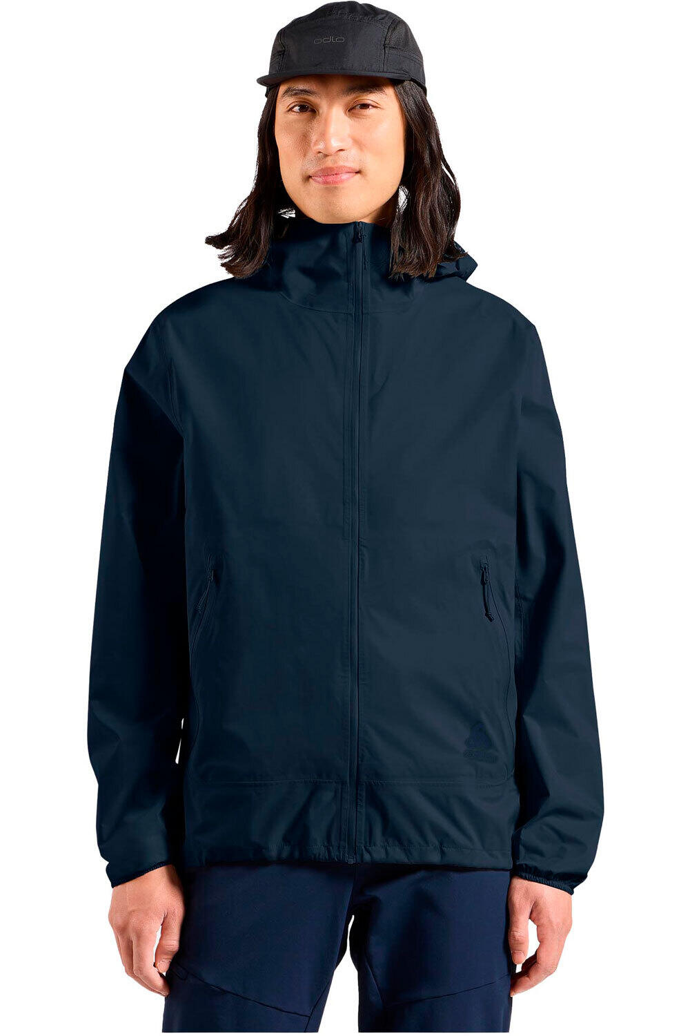 Odlo chaqueta impermeable hombre Jacket hardshell ESSENTIAL 2.5L WATERPROOF vista frontal