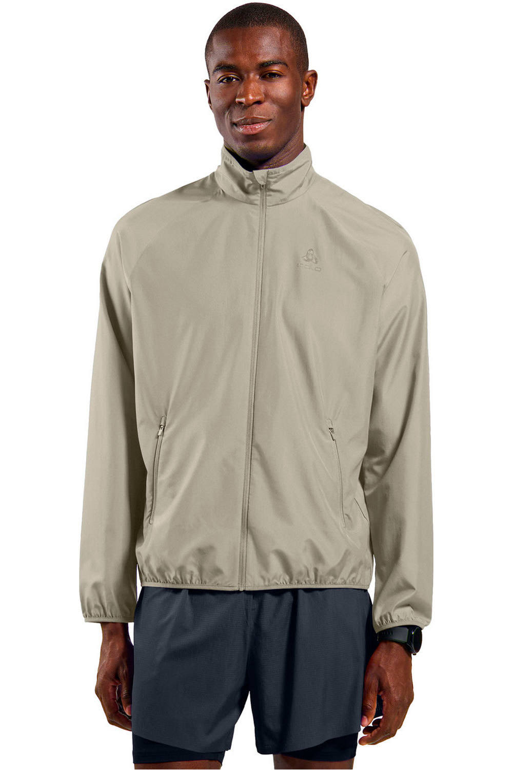 Odlo CHAQUETA RUNNING HOMBRE Jacket ESSENTIAL LIGHT vista frontal