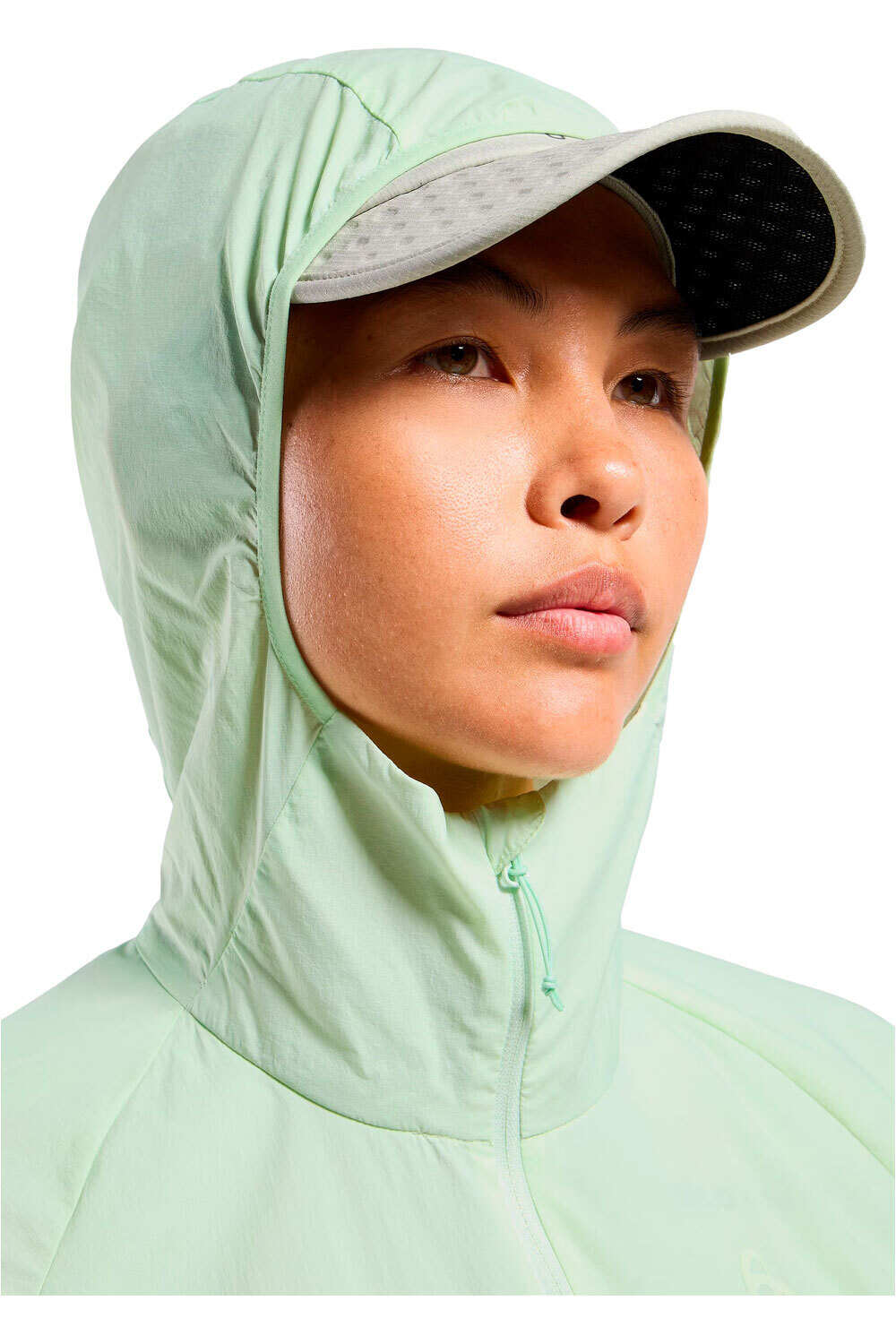 Odlo chaqueta softshell mujer ESSENTIAL WINDBREAKER vista detalle