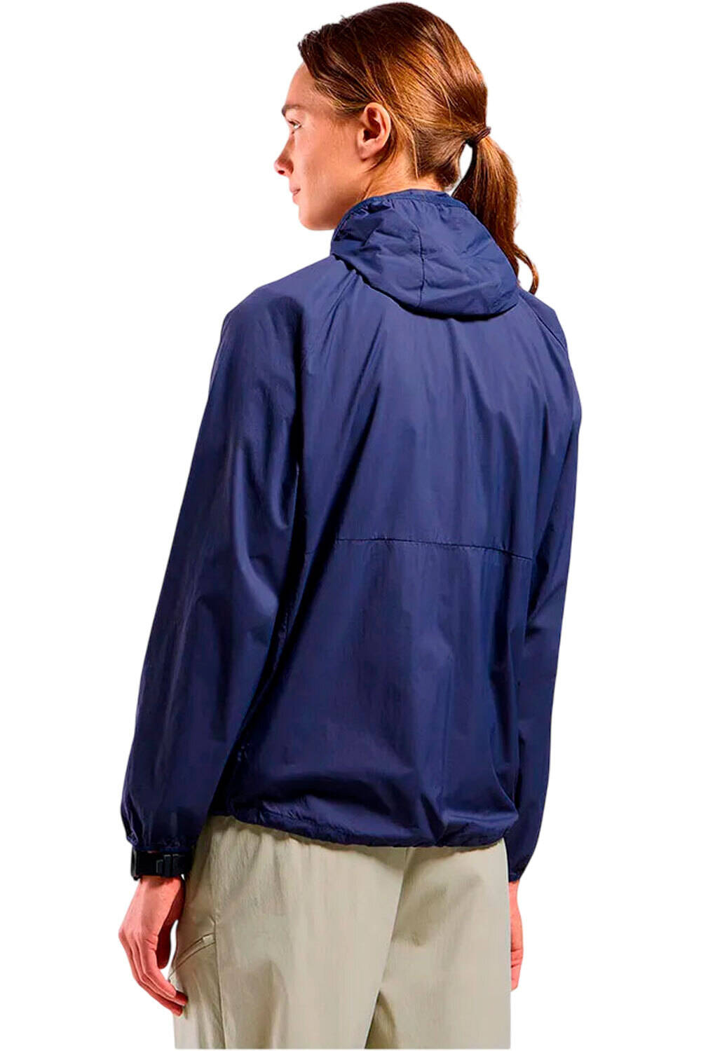 Odlo chaqueta softshell mujer ESSENTIAL WINDBREAKER vista trasera