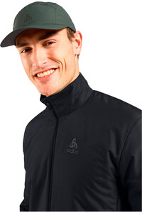 Odlo forro polar hombre forro polar abierto vista detalle