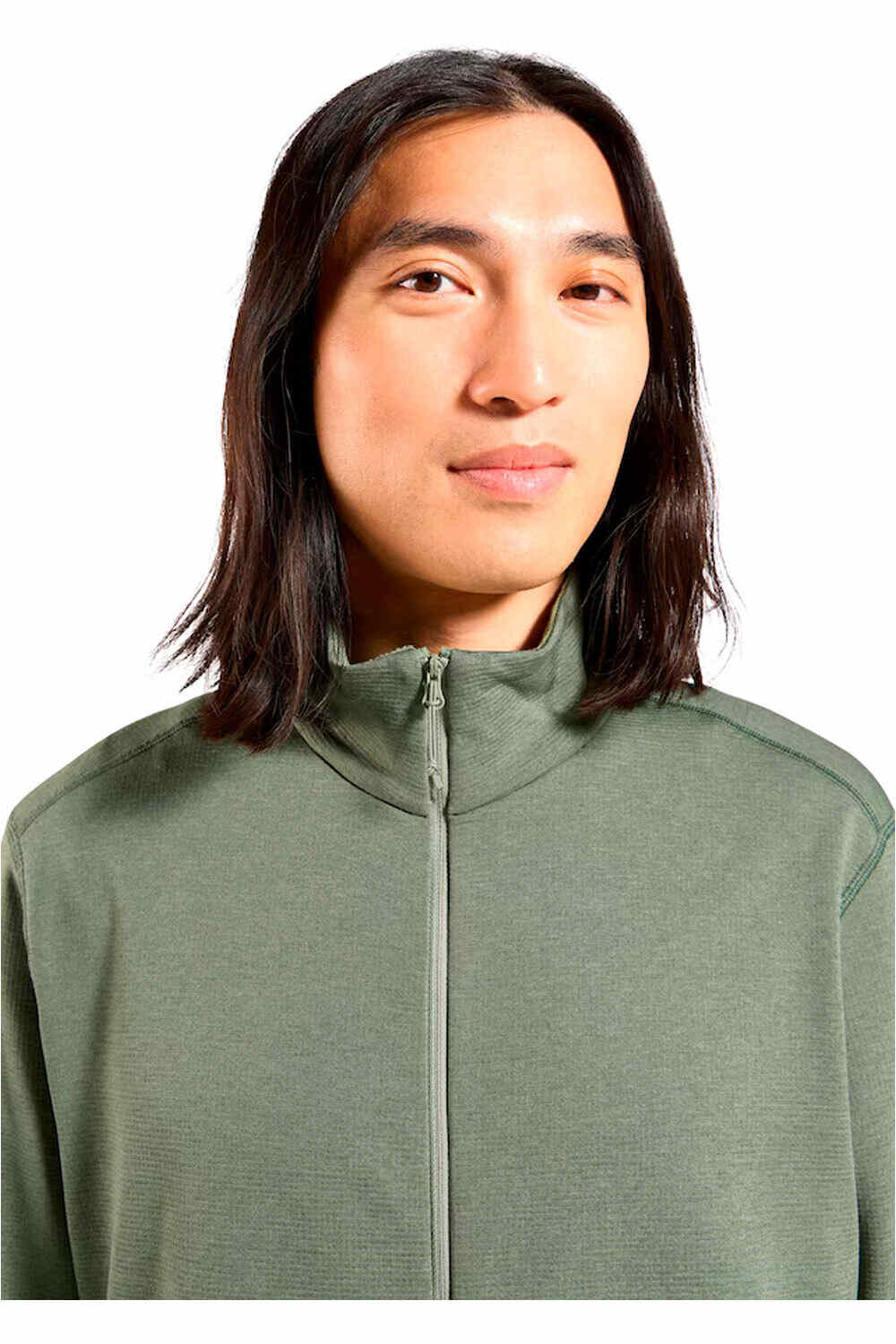 Odlo forro polar hombre GRID FLEECE vista detalle