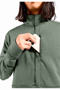 Odlo forro polar hombre GRID FLEECE vista detalle
