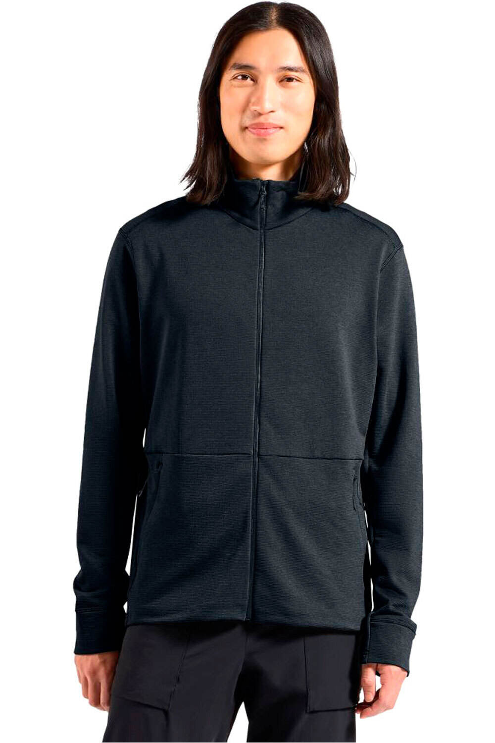 Odlo forro polar hombre GRID FLEECE vista frontal