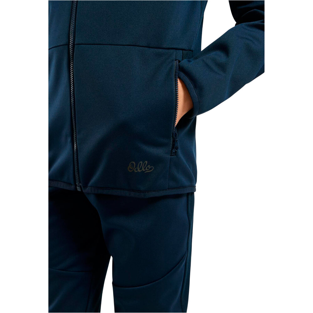 Odlo forro polar niño ESSENTIAL WARM KIDS vista detalle