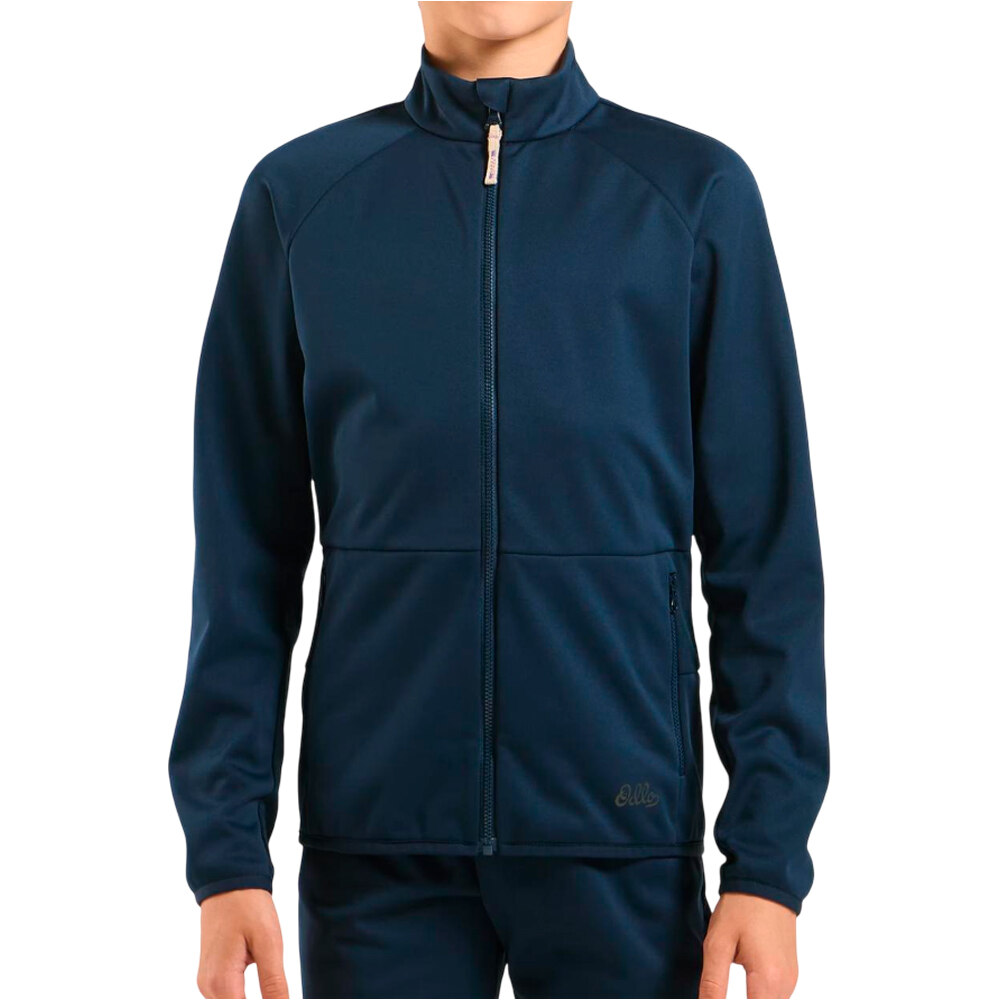 Odlo forro polar niño ESSENTIAL WARM KIDS vista frontal