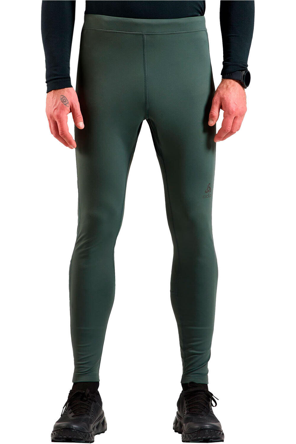 Odlo malla larga running hombre ESSENTIAL WARM vista frontal