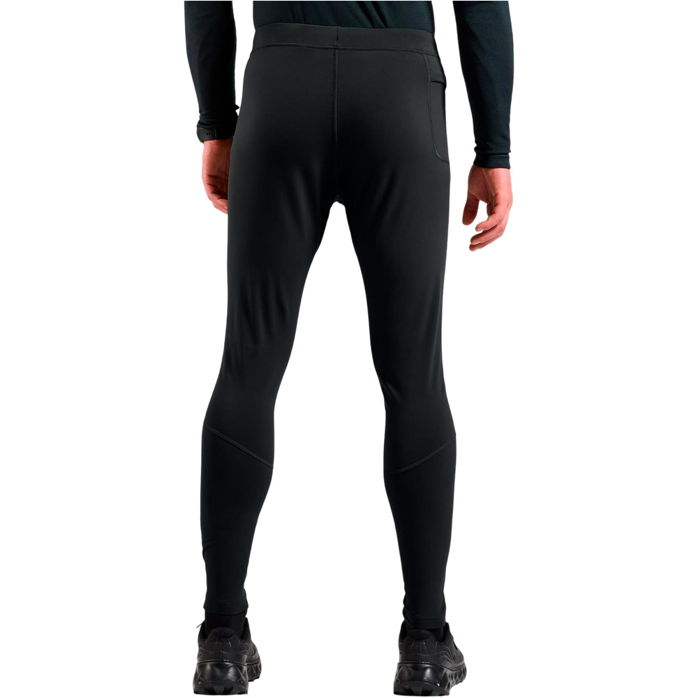 Odlo malla larga running hombre ESSENTIAL WARM vista trasera