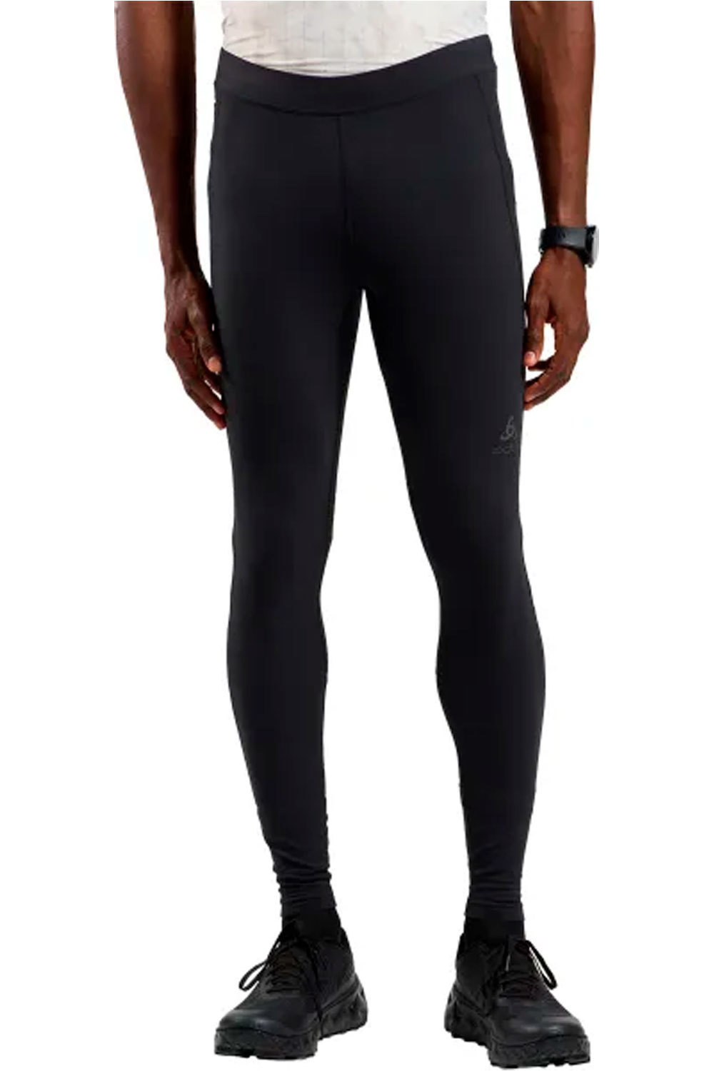 Odlo malla larga running hombre Tights ESSENTIAL vista frontal