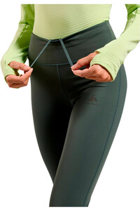 Odlo malla larga running mujer ESSENTIAL THERMAL vista detalle