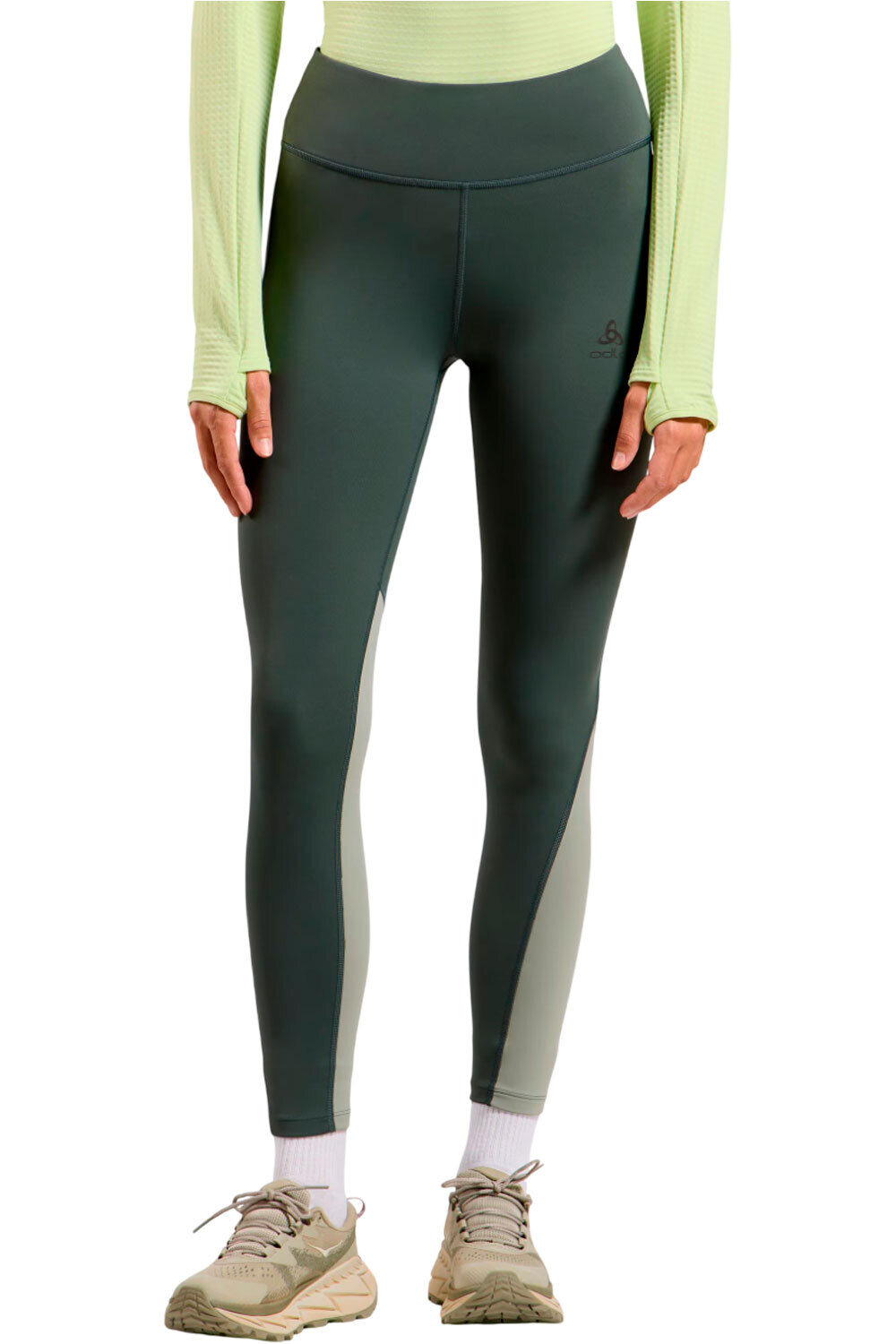 Odlo malla larga running mujer ESSENTIAL THERMAL vista frontal