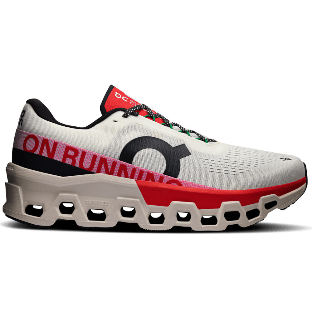 On zapatilla running hombre Cloudmonster 2 lateral exterior