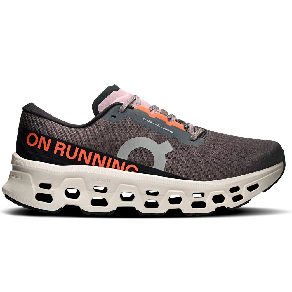 On zapatilla running hombre Cloudmonster 3 lateral exterior