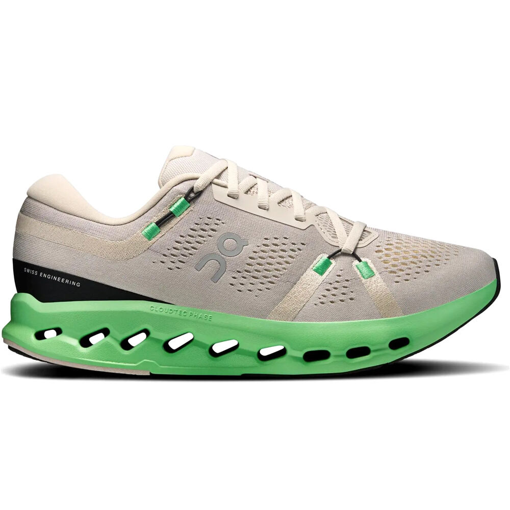 On zapatilla running hombre Cloudsurfer 2 lateral exterior