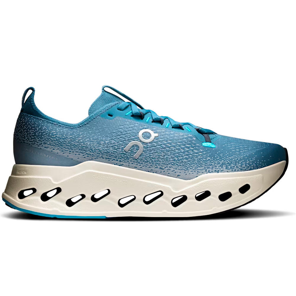 On zapatilla running hombre Cloudsurfer Max lateral exterior