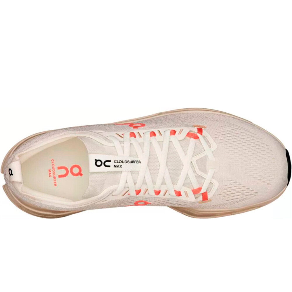 On zapatilla running hombre Cloudsurfer Max vista superior