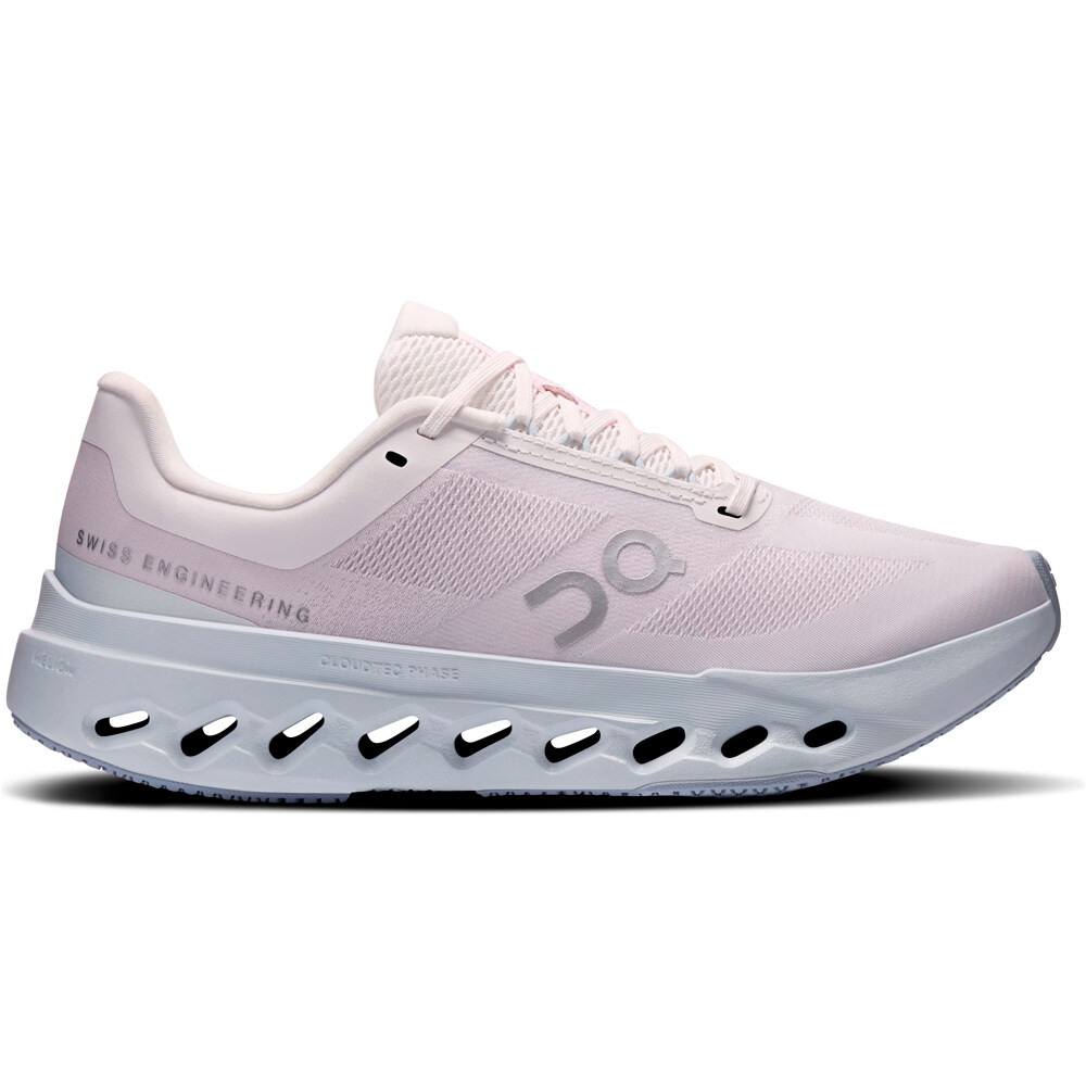 On zapatilla running mujer Cloudsurfer Next W lateral exterior