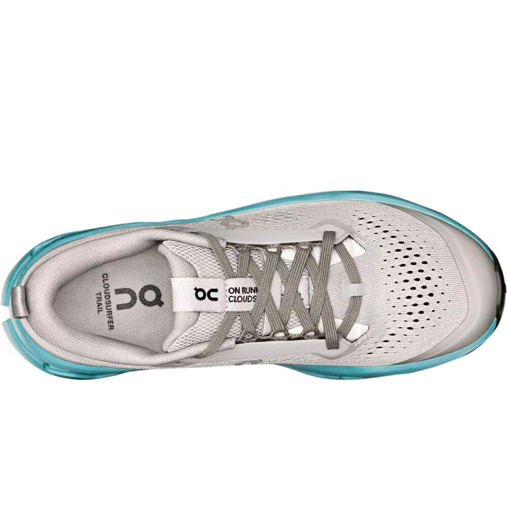 On zapatillas trail mujer Cloudsurfer Trail 2 w vista superior