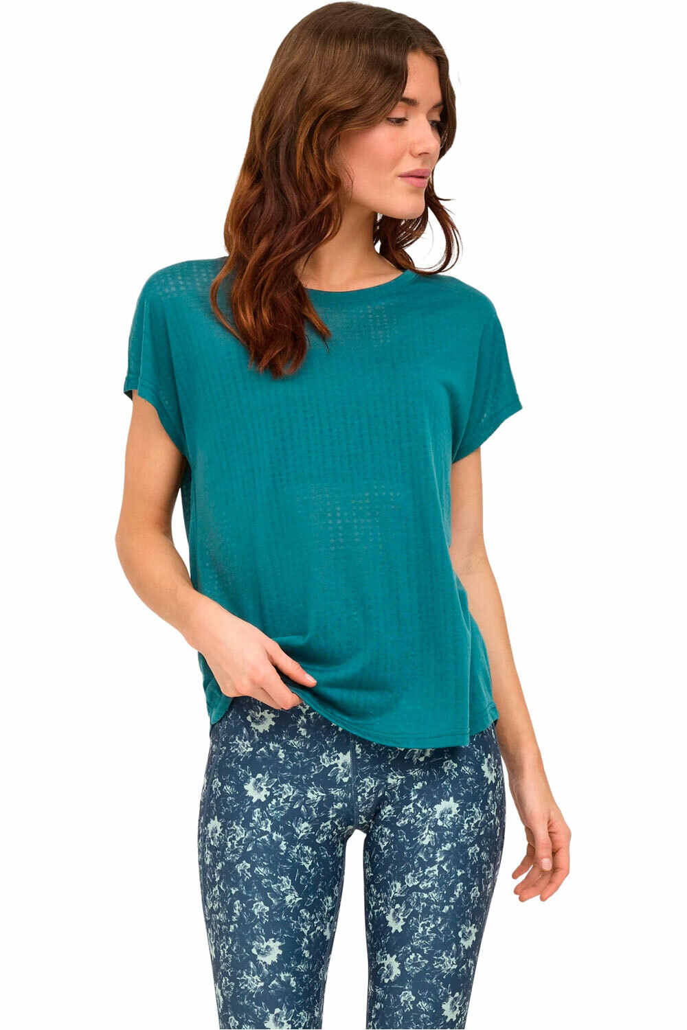 Only camiseta tirantes fitness mujer ONPAUB-JACE ON SS vista frontal